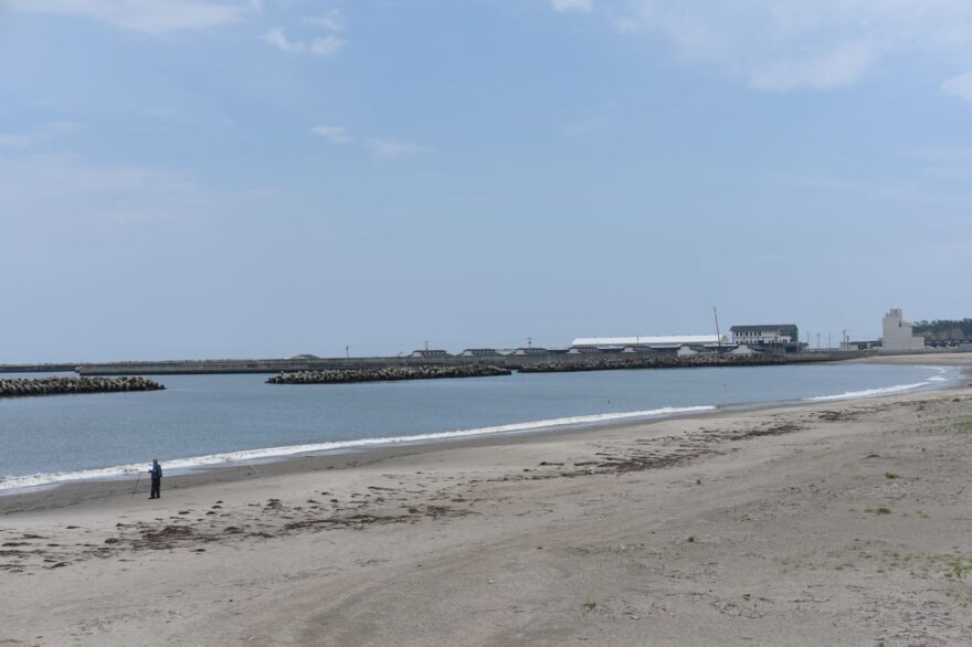 相双地域をドライブ➀　原釜尾浜海水浴場