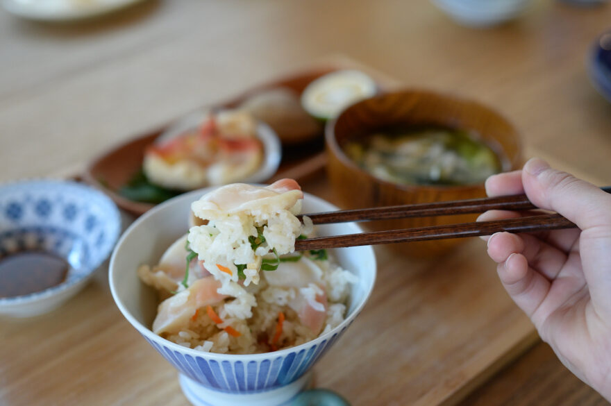 いわき四倉名物「ホッキ飯」を自作してみた